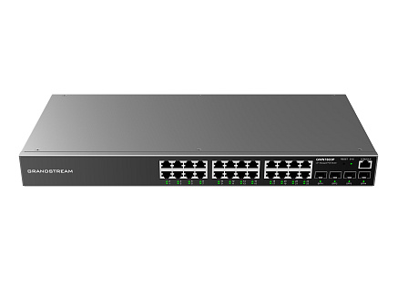 Grandstream GWN7803P Layer 2+ Managed Network PoE Switch 24 portů / 4 SFP