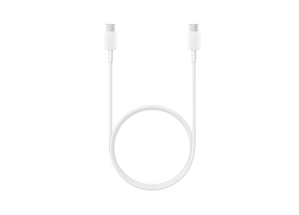 Cable Samsung EP-DA705 - USB cable white - 24 pin USB-C (M) to 24 pin USB-C (M), EU Cable Samsung EP-DA705 - USB cable white - 24 pin USB-C (M) to 24 pin USB-C (M), EU