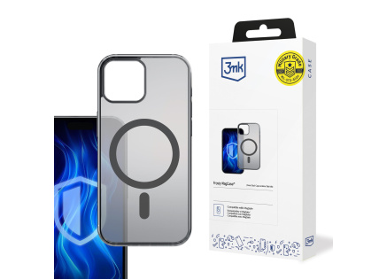 3mk ochranný kryt Frosty MagCase Black pro Apple iPhone 15