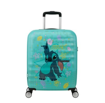 American Tourister WAVEBREAKER DISNEY SPIN.55/20 TSA DISNEY FL STITCH FLOWER