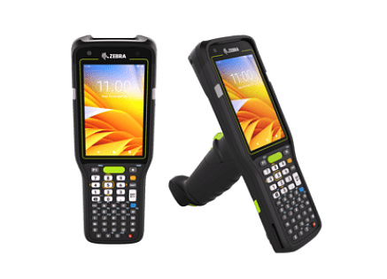 Zebra MC3400 Standard, 2D, SE5500, 10.5 cm (4''), Func. Num., IST, hot-swap, USB-C, BT, Wi-Fi (Wi-Fi), NFC, Android, GMS