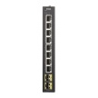 D-Link DIS-100G-10S Průmyslový Gigabit unmanaged switch, 8x GbE, 2x SFP, DIN