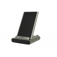 RAPOO nabíjecí stojan XC350 Wireless Charging Stand Silver