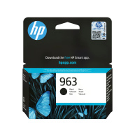HP 963 Black Original Ink Cartridge (1,000 pages)