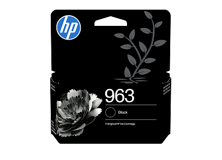 HP 963 Black Original Ink Cartridge (1,000 pages)