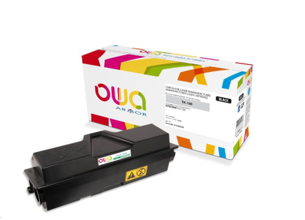 OWA Armor toner pro KYOCERA FS1120, 2500 Stran, TK160, černá/black (TK-160)