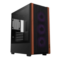 1stCOOL skříň G6 Noble, Mid Tower, ATX, AU, Průhledná Bočnice, Černá