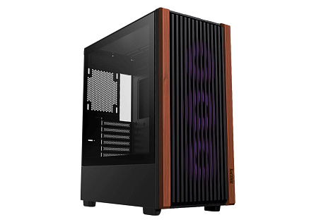 1stCOOL skříň G6 Noble, Mid Tower, ATX, AU, Průhledná Bočnice, Černá
