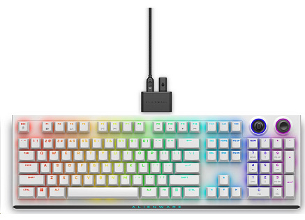 DELL KLÁVESNICA Alienware Tri-Mode Wireless Gaming Keyboard - AW920K (Lunar Light) DELL KLÁVESNICA Alienware Tri-Mode Wireless Gaming Keyboard - AW920K (Lunar Light)