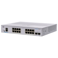 Cisco switch CBS350-16T-E-2G-EU (16xGbE,2xSFP,fanless) - REFRESH
