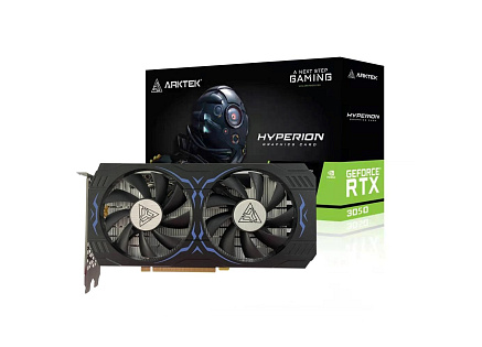 ARKTEK VGA NVIDIA GeForce RTX 3050 Hyperion 8GB, RTX 3050, 8GB GDDR6, 1xDP, 1xHDMI, 1xDVI ARKTEK VGA NVIDIA GeForce RTX 3050 Hyperion 8GB, RTX 3050, 8GB GDDR6, 1xDP, 1xHDMI, 1xDVI