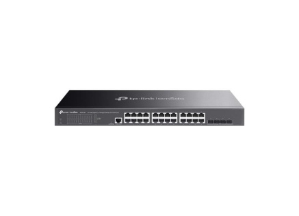 TP-Link OMADA switch SG3428 (24xGbE, 4xSFP, 2xConsole, fanless)