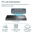 TP-Link CCTV switch TL-SL1218P (16x100Mb/s, 1xGbE uplink, 1xGbE/1xSFP combo uplink, 16xPoE+, 150W)
