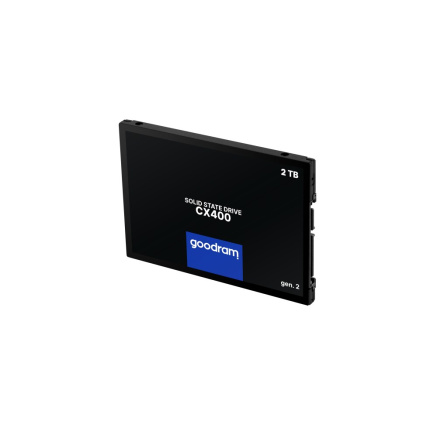 GOODRAM SSD CX400 Gen.2 2TB, SATA III, 2.5", (R:550/W:500MB/s) GOODRAM SSD CX400 Gen.2 2TB, SATA III, 2.5", (R:550/W:500MB/s)
