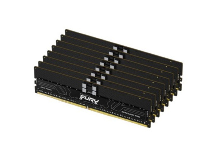 KINGSTON DIMM DDR5 128GB (Kit of 8) 6400MT/s CL32 ECC 1Rx8 FURY Renegade Pro EXPO