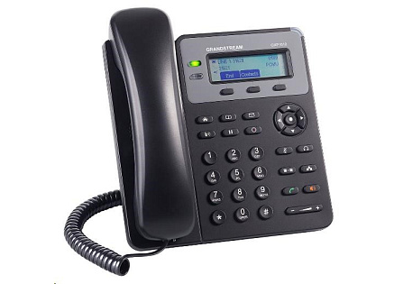 Grandstream GXP1610 [VoIP telefon - 1x SIP účet, HD audio, 3 program.tlačítka, switch 2xLAN 10/100Mbps]