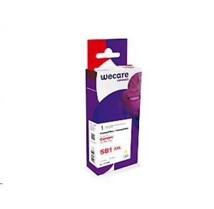 WECARE ARMOR cartridge pro CANON PIXMA TR7550,TR8550,TS6150,TS8150, TS6150(K20749W4), žlutá/yellow, 12,2ml, 820p WECARE ARMOR cartridge pro CANON PIXMA TR7550,TR8550,TS6150,TS8150, TS6150(K20749W4), žlutá/yellow, 12,2ml, 820p