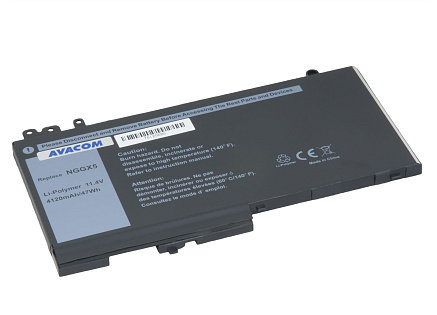AVACOM baterie pro Dell Latitude E5270 / E5570 Li-Pol 11,4V 4120mAh 47Wh