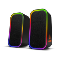 CONNECT IT Reproduktory BIOHAZARD PC, RGB, Bluetooth, 3.5mm, černé