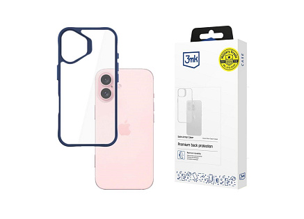 3mk ochranný kryt Satin Armor Case+ Blue pro Apple iPhone 16 3mk ochranný kryt Satin Armor Case+ Blue pro Apple iPhone 16