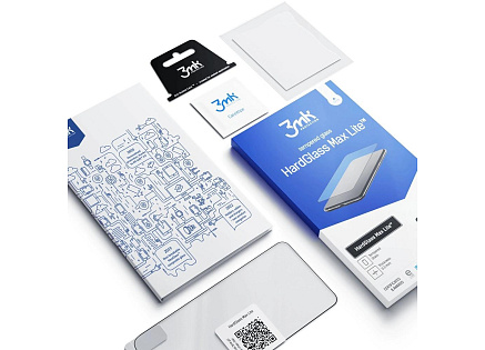 3mk tvrzené sklo HardGlass Max Lite Black pro Apple iPhone 17 Pro Max