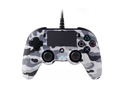 BAZAR - Nacon Wired Compact Controller - ovladač pro PlayStation 4 - camo grey - Poškozený obal (Komplet) BAZAR - Nacon Wired Compact Controller - ovladač pro PlayStation 4 - camo grey - Poškozený obal (Komplet)