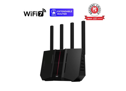ASUS Router RT-BE92U, WiFi7 Router, AiMesh, 2x WAN, 3x LAN, 1x USB 3.2 ASUS Router RT-BE92U, WiFi7 Router, AiMesh, 2x WAN, 3x LAN, 1x USB 3.2