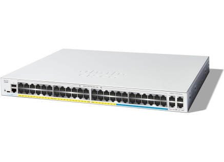 Cisco Catalyst switch C1300-48MGP-4X (32xGbE,16x2,5GbE,4xSFP+,48xPoE+,740W) - REFRESH