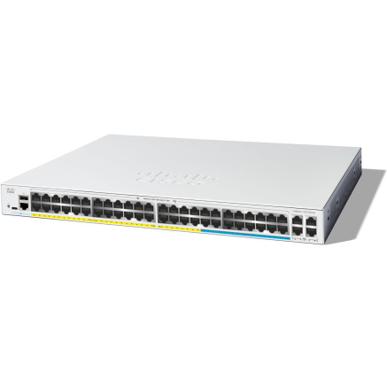 Cisco Catalyst switch C1300-48MGP-4X (32xGbE,16x2,5GbE,4xSFP+,48xPoE+,740W) - REFRESH
