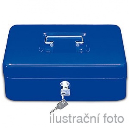 Přenosná pokladna WEDO 250, modrá