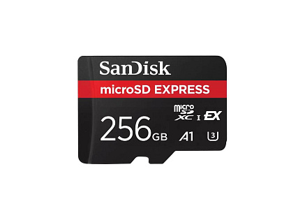 SanDisk micro SDXC karta 256GB Express (880/650 MB/s,  A1,  UHS-I,  U3)