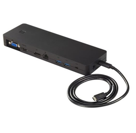 FUJITSU portreplikator PR USB-C - DP HDMI VGA RJ45 AUDIO+90W-bez 230V kabelu