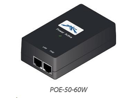 UBNT POE-50-60W [PoE adaptér pro AirFiber, 50V/1,2A (60W), vč. napájecího kabelu]