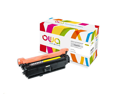 OWA Armor toner pro HP Color Laserjet Ese 500 M551, M575, 6000 Stran, CE402A, žlutá/yellow OWA Armor toner pro HP Color Laserjet Ese 500 M551, M575, 6000 Stran, CE402A, žlutá/yellow