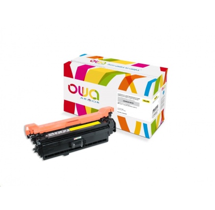 OWA Armor toner pro HP Color Laserjet Ese 500 M551, M575, 6000 Stran, CE402A, žlutá/yellow OWA Armor toner pro HP Color Laserjet Ese 500 M551, M575, 6000 Stran, CE402A, žlutá/yellow