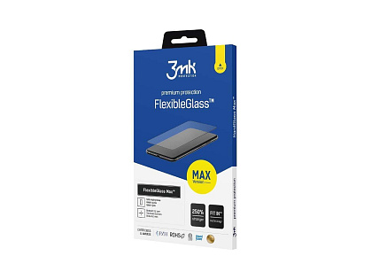 3mk hybridní sklo FlexibleGlass Max pro Samsung Galaxy A51, černá