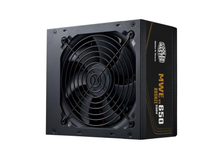 Cooler Master zdroj MWE Bronze 650W V3, 120mm, 80+ Bronze