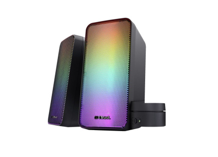 TRUST reproduktor GXT 611 Wezz Illuminated Speaker Set, RGB TRUST reproduktor GXT 611 Wezz Illuminated Speaker Set, RGB