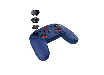 TRUST Gamepad GXT 542SM Muta Superman, pro Nintendo Switch, Bluetooth, modrá