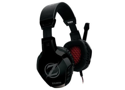 Zalman headset ZM-HPS300 / herní / náhlavní / drátový / 50mm měniče / 2x 3,5mm jack Zalman headset ZM-HPS300 / herní / náhlavní / drátový / 50mm měniče / 2x 3,5mm jack