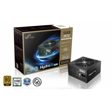 Fortron zdroj 850W HYDRO G PRO 850, 80PLUS Gold, modular (ATX 3.0, PCIe 5.0)