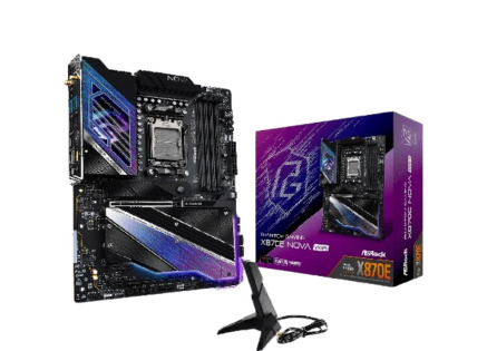 ASRock MB Sc AM5 X870E NOVA WIFI, AMD X870, 4xDDR5, 1xHDMI, 2xUSB4, WI-FI
