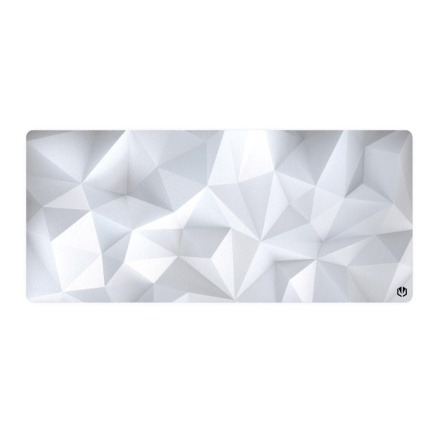 ENDORFY Podložka pod myš Crystal Onyx White XL, 900x400x3, bílá