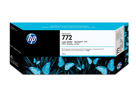 HP 772 Black photografic DJ Ink Cart, 300 ml, CN633A