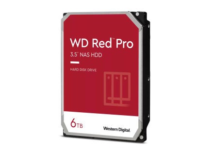 WD RED Pro NAS WD6005FFBX 6TB, SATA III 3.5", 256MB 7200RPM, 238MB/s, CMR WD RED Pro NAS WD6005FFBX 6TB, SATA III 3.5", 256MB 7200RPM, 238MB/s, CMR