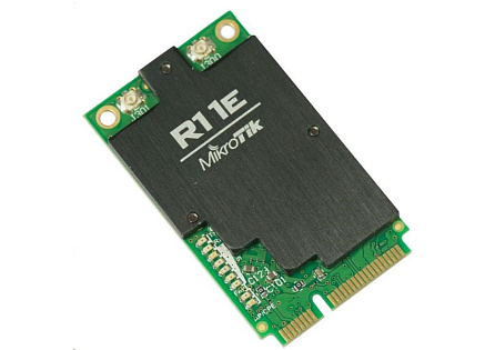 MikroTik R11e-2HnD, mini-PCIe karta, 802.11b/g/n, U.FL