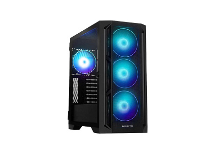 CHIEFTEC skříň APEX LUMO, E-ATX, 1x USB-C 3.2, 2x USB 3.0, 4x 140mm ARGB Fan, ARGB Hub, černá CHIEFTEC skříň APEX LUMO, E-ATX, 1x USB-C 3.2, 2x USB 3.0, 4x 140mm ARGB Fan, ARGB Hub, černá