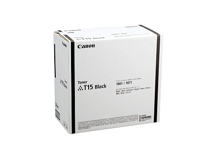 CANON TONER T15 černý pro i-SENSYS X 1861P, 1871P (42 000 str.)