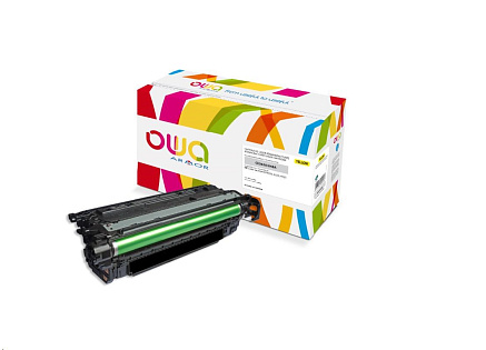 OWA Armor toner pro HP Color Laserjet CP4025/4520/4525, 11000 Stran, CE262A, žlutá/yellow OWA Armor toner pro HP Color Laserjet CP4025/4520/4525, 11000 Stran, CE262A, žlutá/yellow