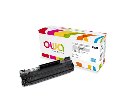 OWA Armor toner pro HP Laserjet P1005, 1006, 1007, 1008, 2500 Stran, CB435A JUMBO, černá/black